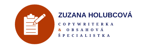 logo Zuzana Holubcová copywriterka a obsahová špecialistka